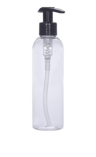 Przejdź do produktu Butelka PET 200ml z dozownikiem czarnym