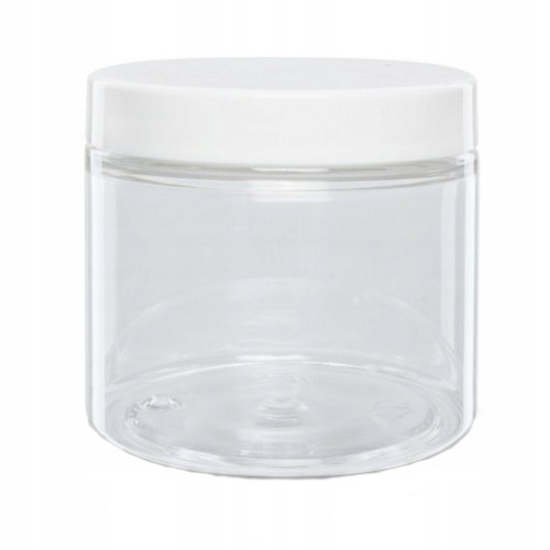 Przejdź do produktu Słoik plastikowy PET  200ml z nakrętką białą