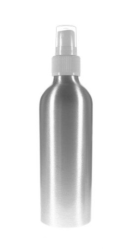 Przejdź do produktu Butelka aluminiowa 200ml z atomizerem białym