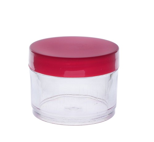 Przejdź do produktu Słoiczek na kosmetyki żel brokat 30ml czerwony słoik