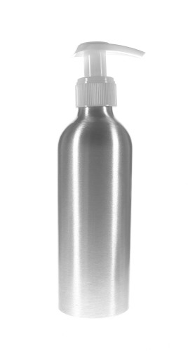 Przejdź do produktu Butelka aluminiowa 200ml z dozownikiem białym