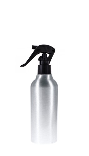 Przejdź do produktu Butelka aluminiowa 200ml ze spryskiwaczem czarnym trigger