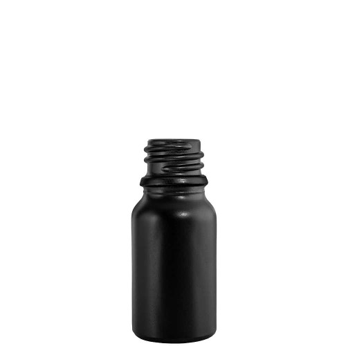 Przejdź do produktu Butelka szklana 10ml czarna matowa