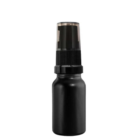 butelka czarna 10ml z pompką