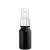 butelka czarna 10ml z atomizerem srebrnym