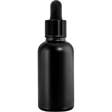 Butelka 100ml czarna z pipetą czarną
