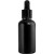 Butelka 100ml czarna z pipetą czarną