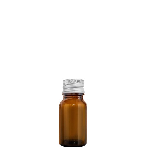 Przejdź do produktu Butelka szklana 10ml brązowa z nakrętką aluminiową