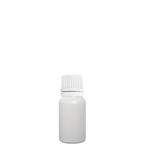 Przejdź do produktu Butelka szklana 10ml biała matowa z pędzelkiem białym