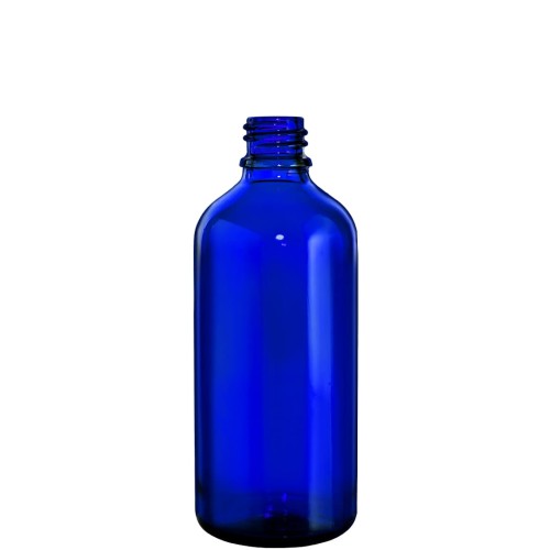 Przejdź do produktu Butelka szklana 100ml niebieska