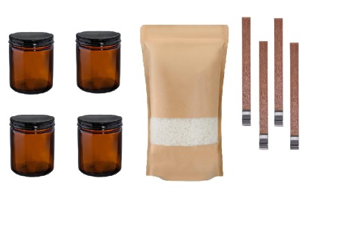 Przejdź do produktu Wosk sojowy Zestaw do wyrobu świec #2