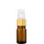 Butelka 5ml amber z atomizerem złotym