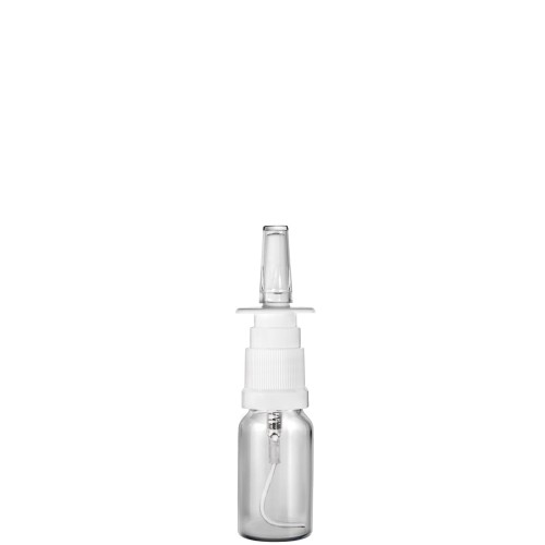 Przejdź do produktu Butelka szklana 10ml bezbarwna z atomizerem do nosa