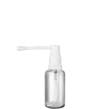 30ml bezbarwna z atomizerem do gardła
