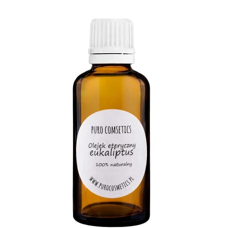 Naturalny olejek eteryczny eukaliptusowy 10ml buteleczka z kroplomierzem