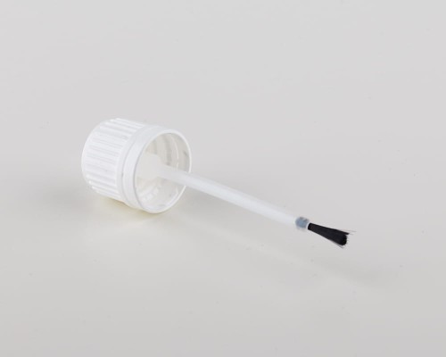 Przejdź do produktu Nakrętka z pędzelkiem biała 73mm do butelki 30ml