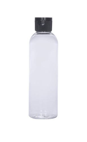 Przejdź do produktu Butelka PET 200ml z nakrętką flip top czarną