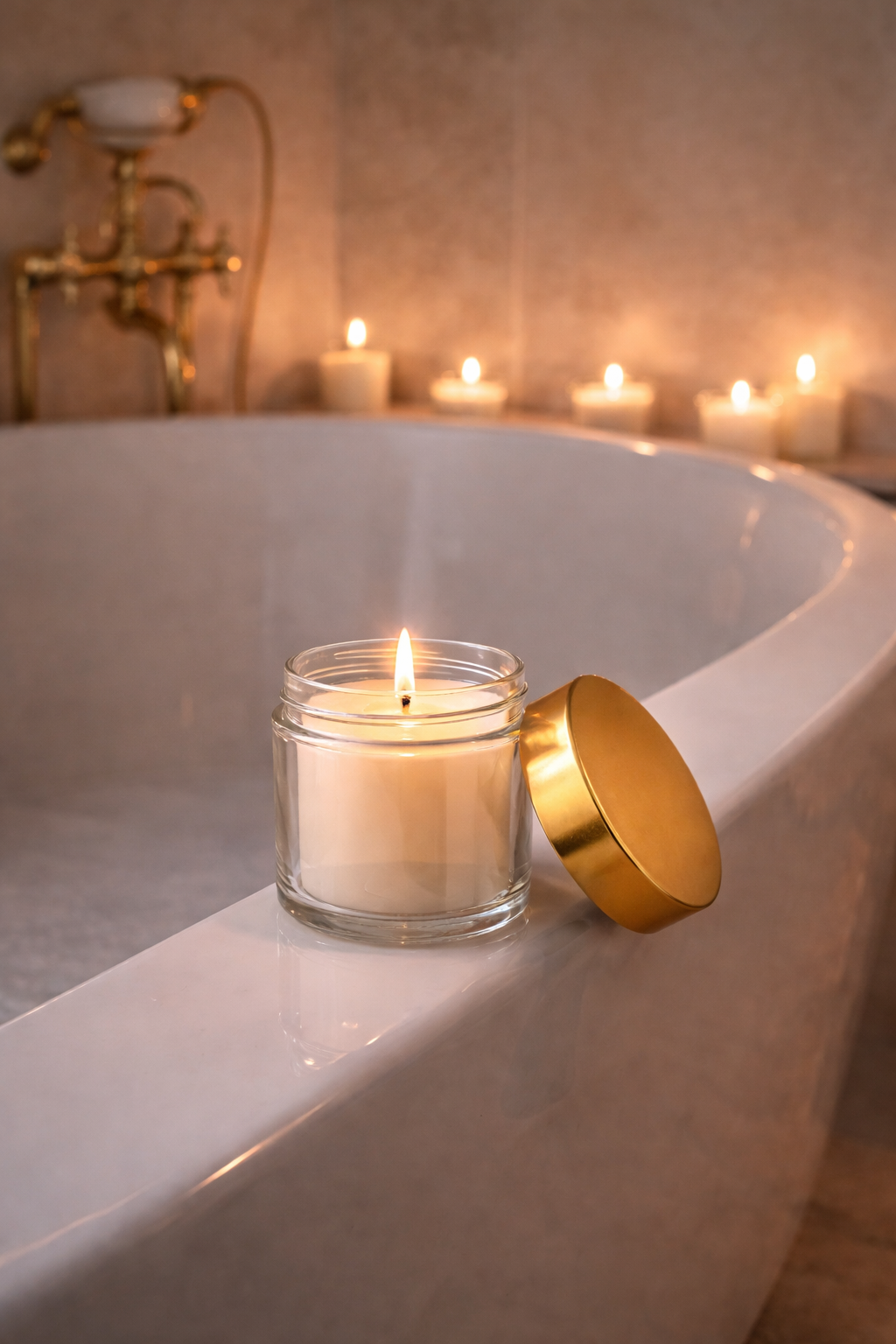 słoik bezbarwny 120ml ze złota nakrętką aranżacja.png